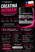 Creatina WOMAN Monohidratada 300g