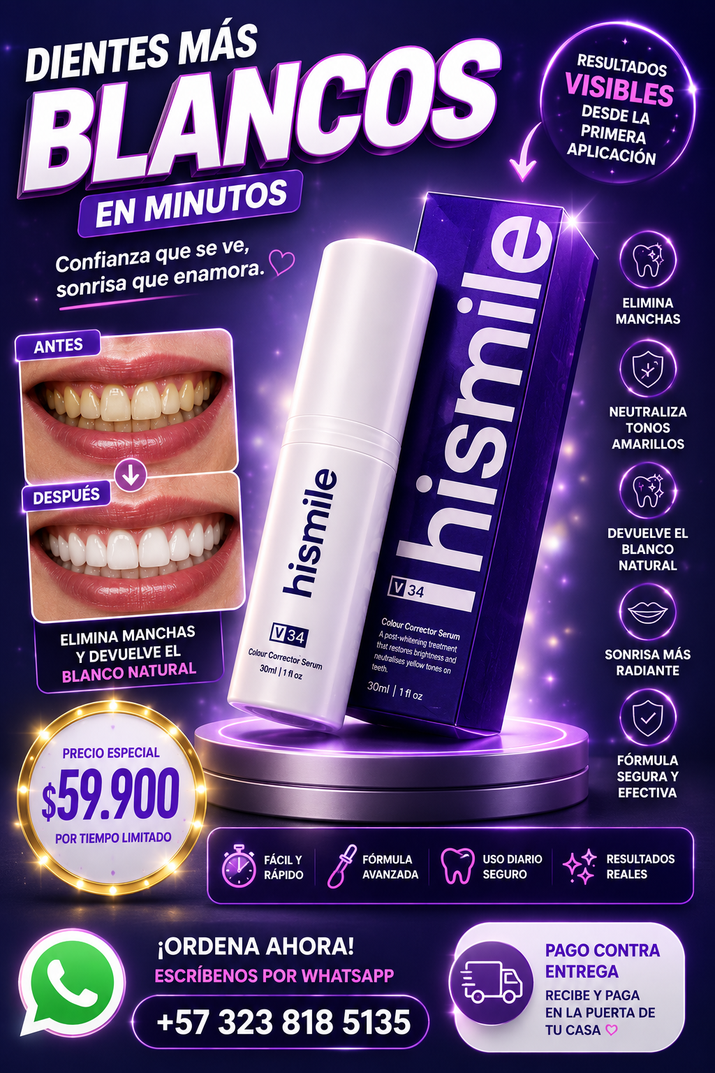 851194-crema de dientes blanqueadora