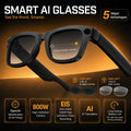 2026 New EIS Anti-shake Smart Glasses 8MP Camera AI Image Recognition 1080P Video Recording BT Call Smart Glasses Men Women