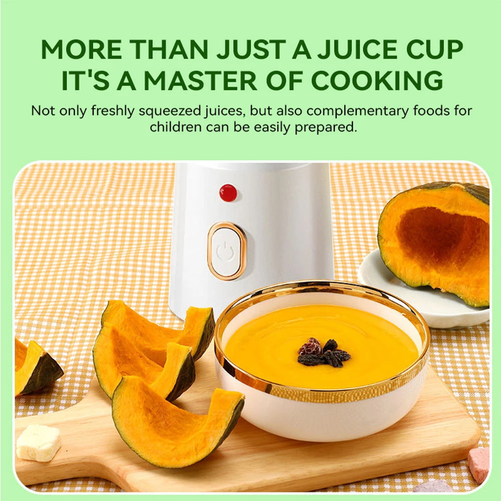 Personal Fresh Juice Bottle Portable Electric Custom Logo Usb Mini Blender Machine Mixer Multifunctional Juicer Cup