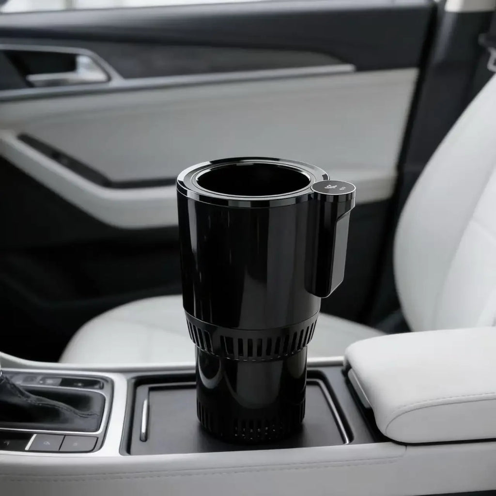 12V 2-in-1 Car Heating Cooling Cup Smart Fast Refrigeration Warmer Cooler Cup Home Car Dual Use Portable Quick Cooling Cup