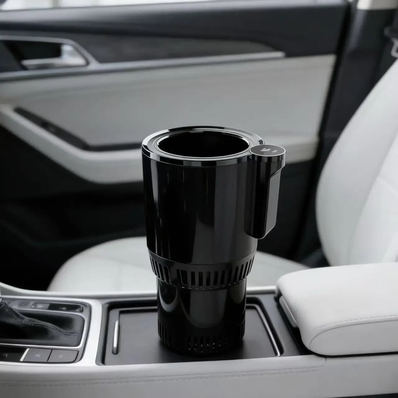 12V 2-in-1 Car Heating Cooling Cup Smart Fast Refrigeration Warmer Cooler Cup Home Car Dual Use Portable Quick Cooling Cup